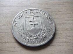 5   Korona      1939     Szlovákia
