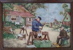 Dutch tile picture
