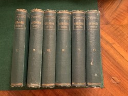Ernő Curtius: the history of the Greeks 6 volumes 1873-1880