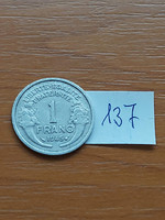 France 1 franc 1945 alu. 137
