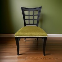 Exclusive Italian armchair with beech frame