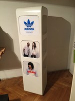 Adidas originals store decoration, shelf