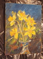 Daffodils in a vase