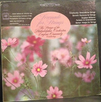 The Strings Of The Philadelphia Orchestra, Eugene Ormandy - Serenade For Strings (LP, Album, RE)