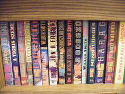 Wilbur Smith book set (14 pcs); Danielle Thomas: Children of Darkness (+1 pc)