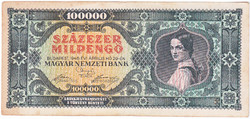 100000 milpengő 1946 G