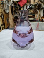 Czechoslovakian crystal vase