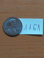 Usa 1 cent 1983 d, abraham lincoln, copper-zinc 1161