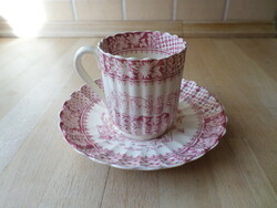 Antique copeland kew faience cup set