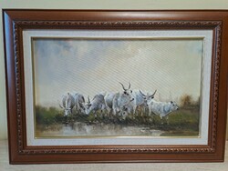 Bán Tibor - Alföldi gulya