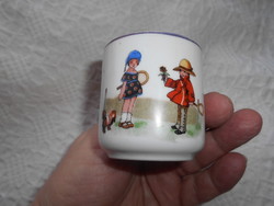 Zsolnay fairy-tale children's pattern cup -