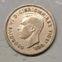 Ausztrália VI. György .500 ezüst 6 Pence 1951. (H/34)