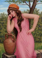 Girl with a jug