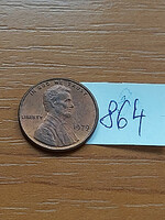 Usa 1 cent 1979 abraham lincoln, copper-zinc 864