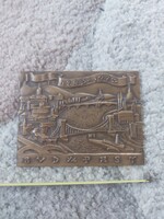 Madarassy walter bronze plaque