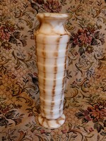 Unique industrial resin vase.