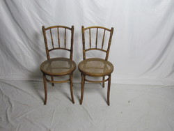 2 antique thonet chairs (polished, restored)