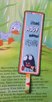 Colorful bookmark with motivational message
