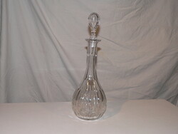 Liquor glass, bottle, with polished stopper, body for cheap sale