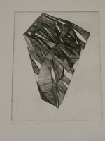 Kóza Sipos László etching