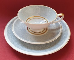 Lettin German porcelain coffee tea breakfast set cup saucer small plate plate