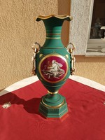 Huge antique empire vase, 50 cm, harpist woman riding a griffin,,, now without a minimum price,