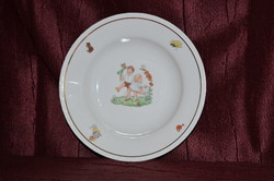 Schönwald German porcelain children's deep plate
