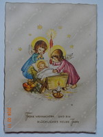 Old graphic Christmas/New Year card
