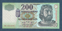 200 Forint 2006 FB Sorozat jelzéssel UNC