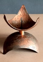 Bronze candle holder handmade negotiable art deco design