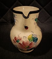 From HUF 1, no minimum price! Extra rare Zsolnay spout! 1860s/70s, very rare ladybug!