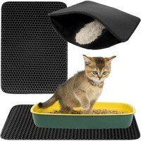 Purlov cat litter tray outlet, cat litter mat, cat litter mat, cat toilet mat, cat
