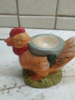 Ceramic rooster egg holder for sale!