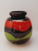 Retro w. Germany ceramic vase, scheurich, 19 cm