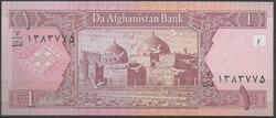 D - 071 -  Külföldi bankjegyek:  2002 Afganisztán 1 afghani UNC