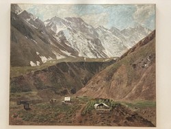 Ferenc Lehmayer: Peruvian landscape (1967)