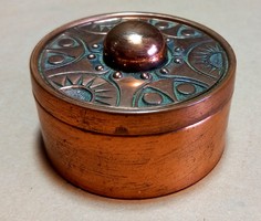 Original bronze handmade box negotiable art deco design