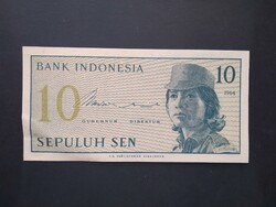 Indonesia 10 sen 1964 xf-