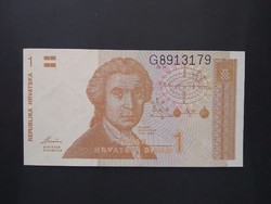 Croatia 1 dinar 1991 oz