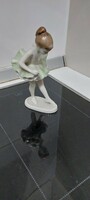 Hollóházi porcelán ballerina