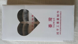 10 pcs black long lashes in original packaging