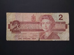 Canada 2 dollars 1986 vg