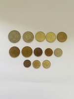 13 Yugoslavian dinars and paras 1965-1994