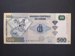 Congo 500 francs 2013 unc