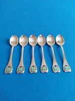 Silver coffee spoon 6 pieces