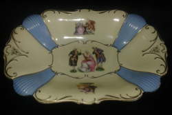 Baroque style victorian porcelain centerpiece, offering