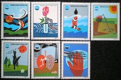 S3065-71 / 1975 Környezetvédelem bélyegsor postatiszta