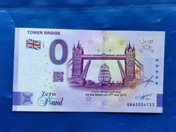 Great Britain / English 0 pounds / zero pound 2023 tower ship! Rare commemorative coin! Ouch!