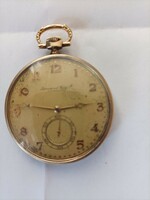 Iwc Schaffhausen 14k gold pocket watch