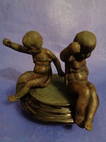 Pair of bronze figures ca. 1920